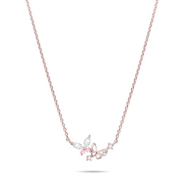 L'amour Elegant Butterfly Necklace (Rose gold)